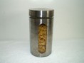 Vorratsdose 1,5 Ltr. Glas / Edelstahl